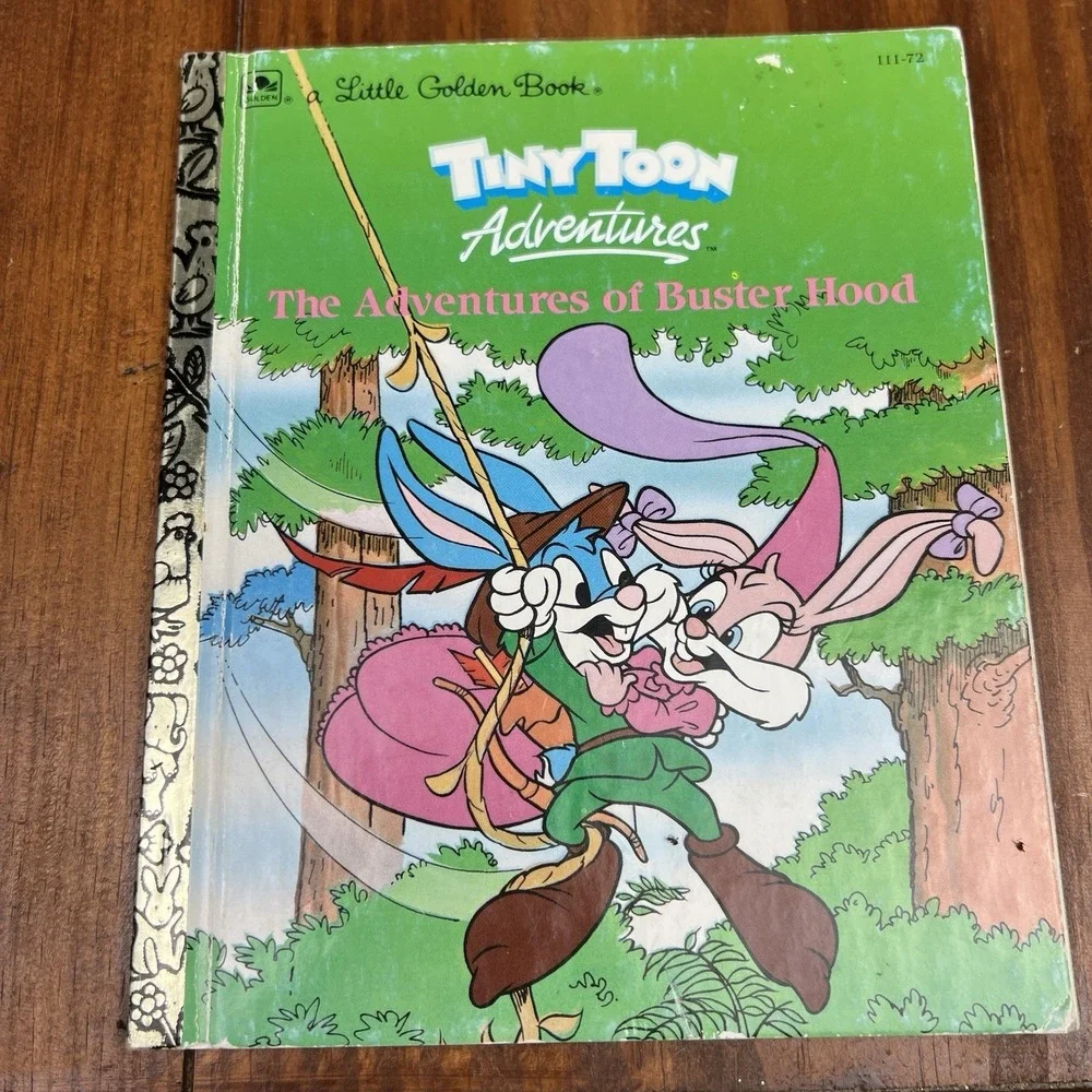 Vintage Little Golden Books Cartoon TV Character Lot Disney Tiny Toon Casper